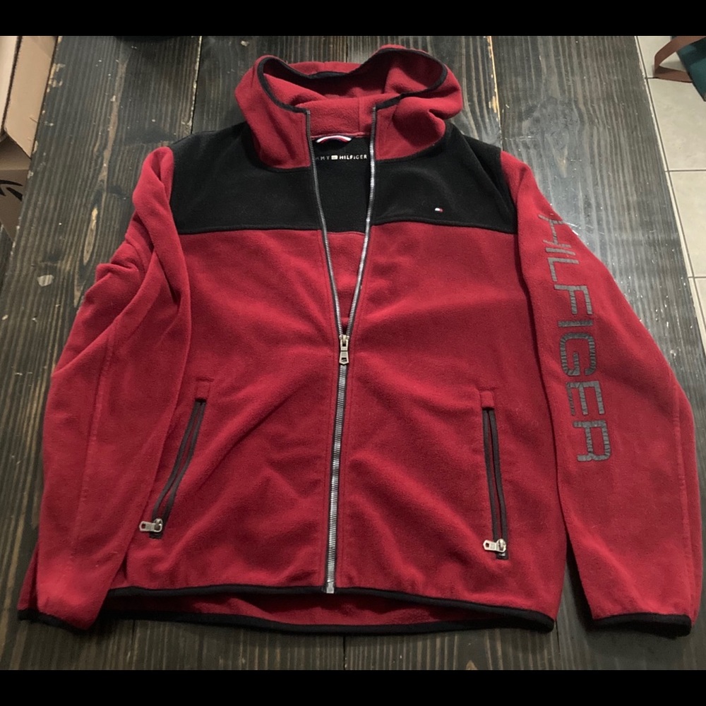Tommy Hilfiger fleece jacket (L)